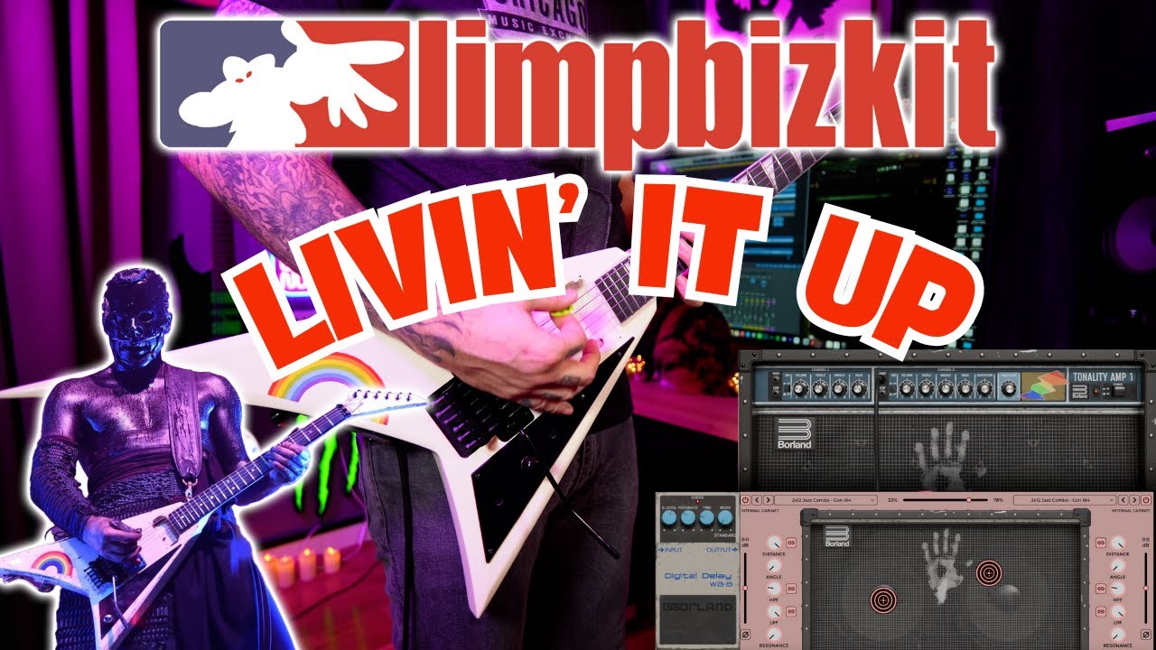 LIMP BIZKIT LIVIN' IT UP GUITAR PLAYTHROUGH (INSTRUMENTAL)