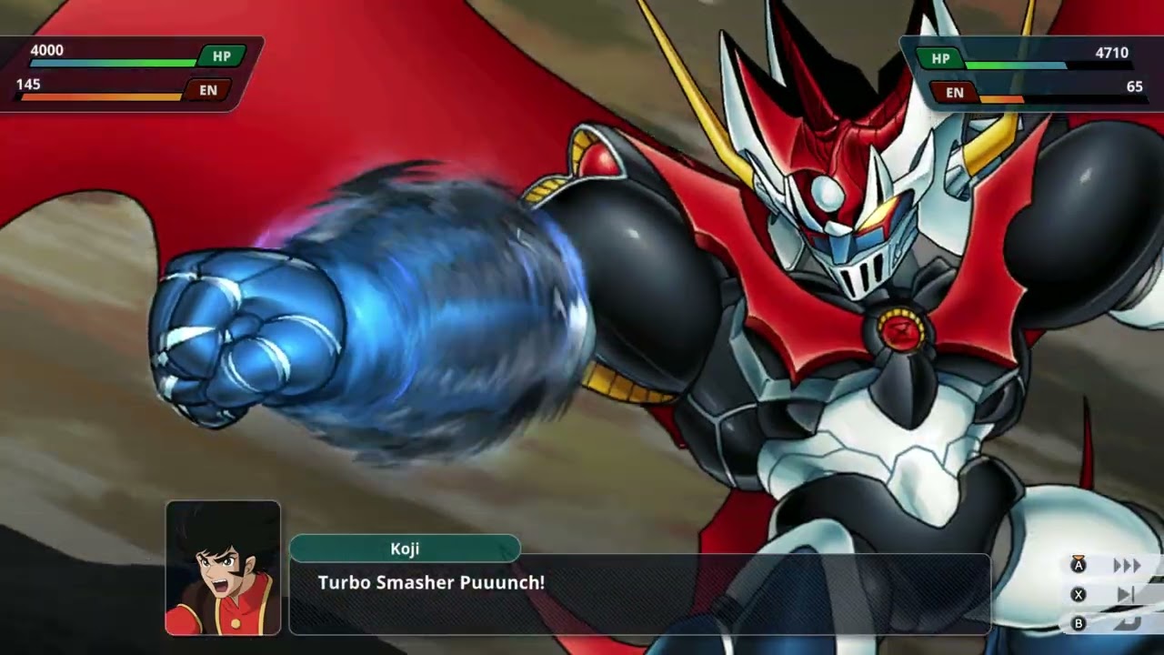 Super Robot War Y - Just got Mazinkaizer!