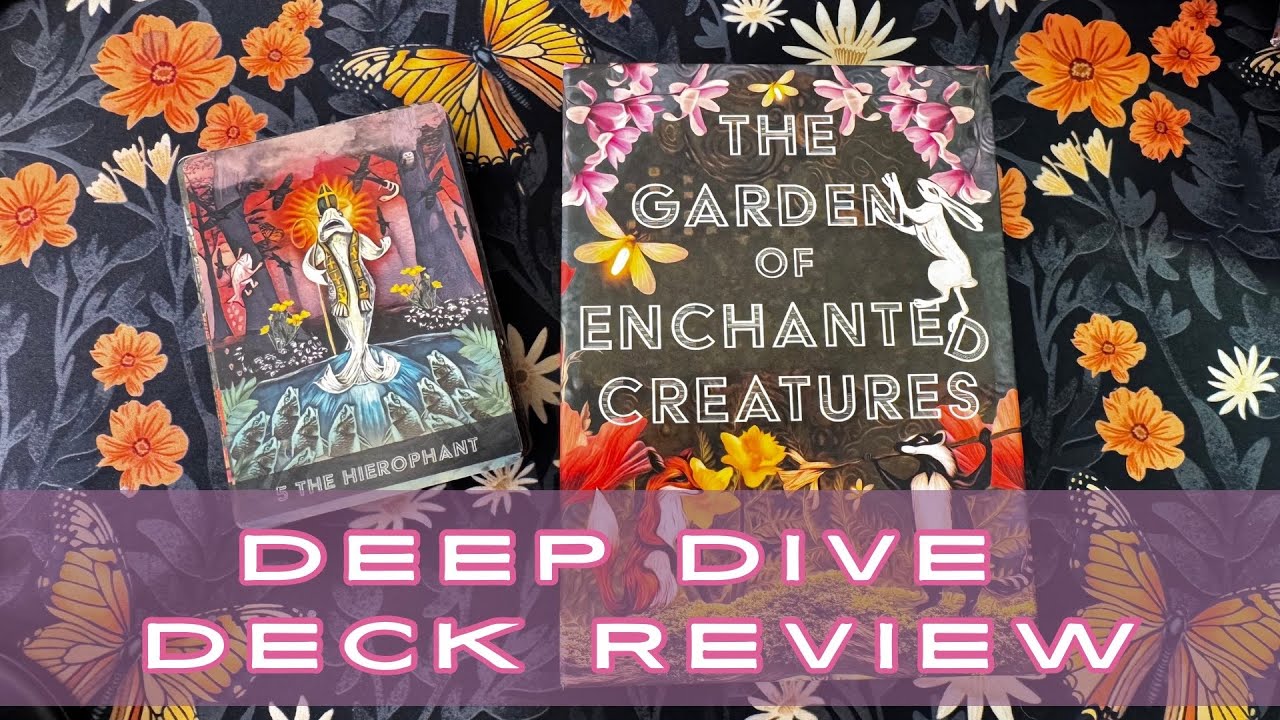 The Garden of Enchanted Creatures by MJ @CrowTarotMJCullinane  |  Review & Pairings
