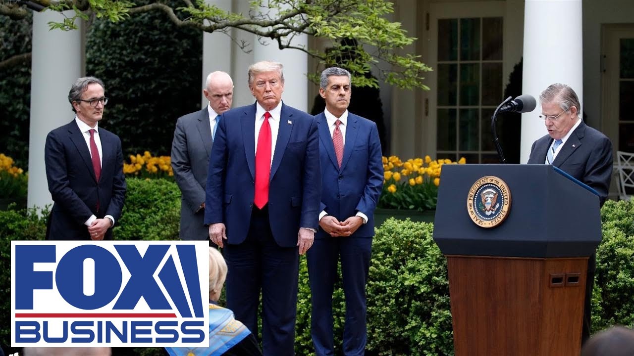 Trump unveils list of companies he will tap for economic recovery advice