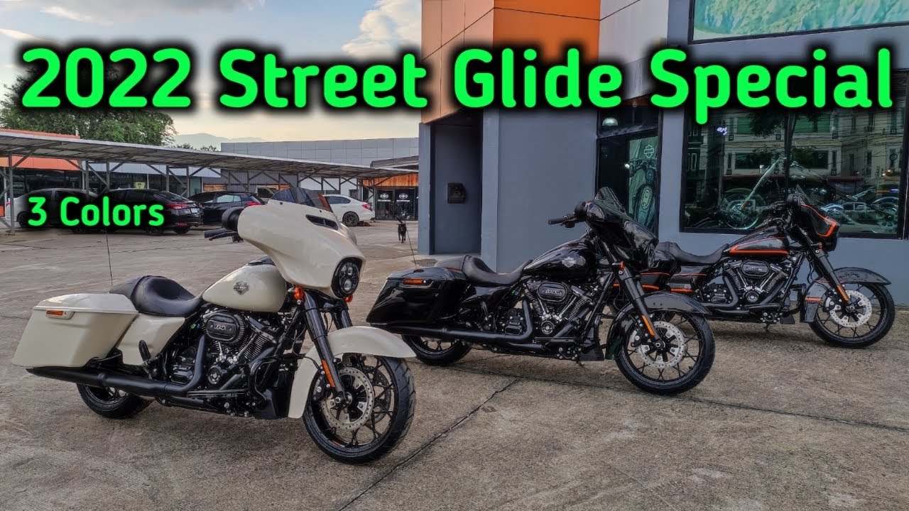 Street Glide Special 2022 3 Colors Walkaround Close up details