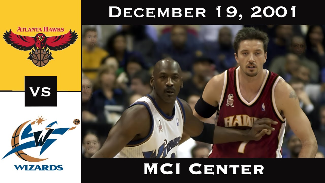 Full Game: The Master Class in D.C. | Wizards vs Hawks (December 19, 2001)