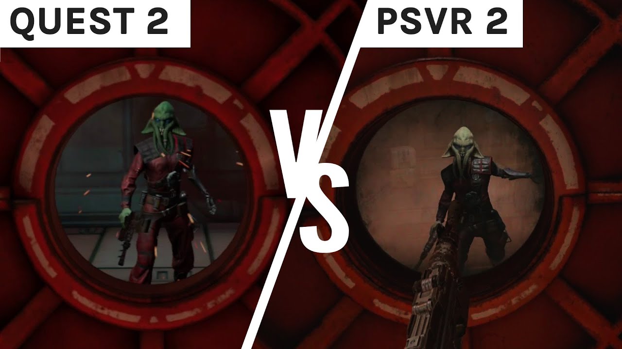 Star Wars: Tales From The Galaxy's Edge Graphics Comparison – PSVR 2 vs Quest 2