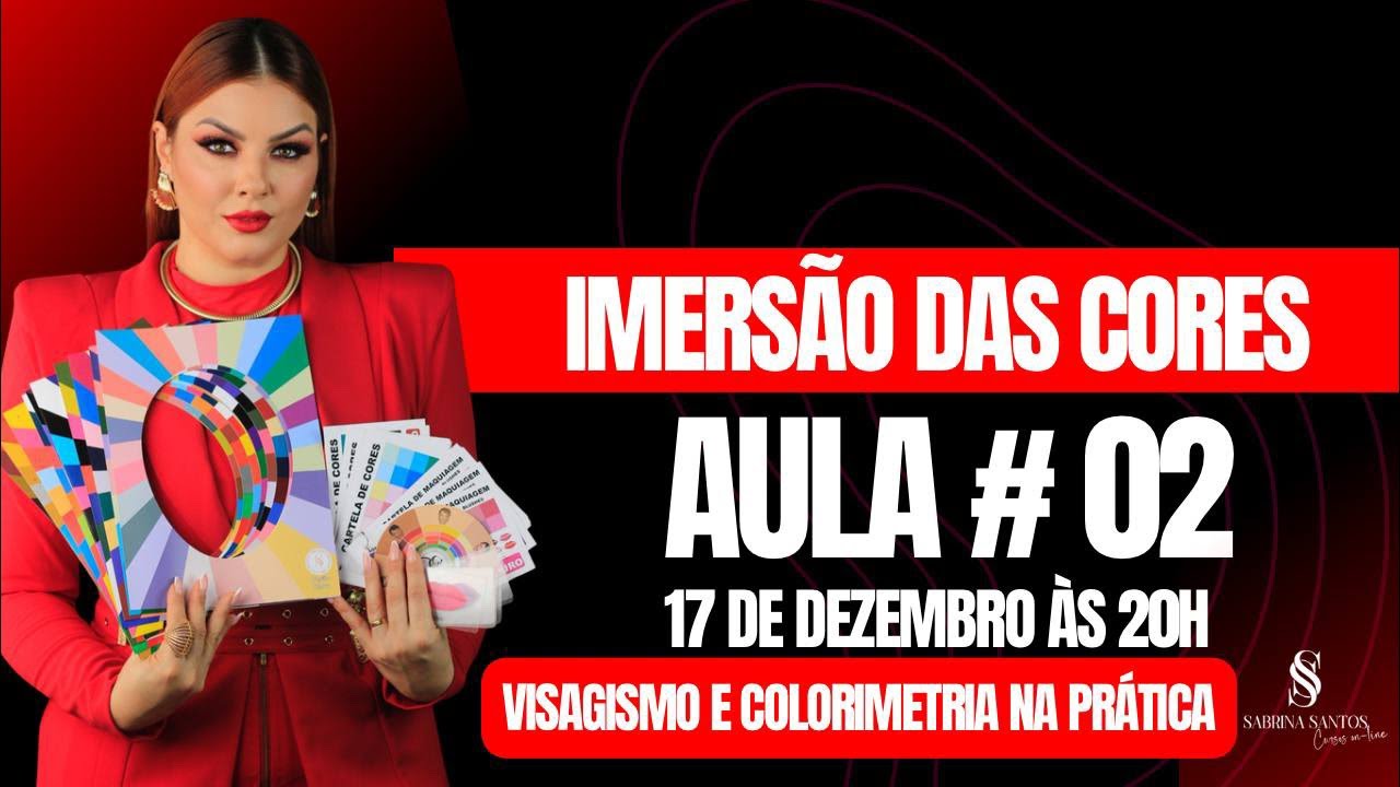 Curso de maquiagem na prática utilizando colorimetria e visagismo na prática