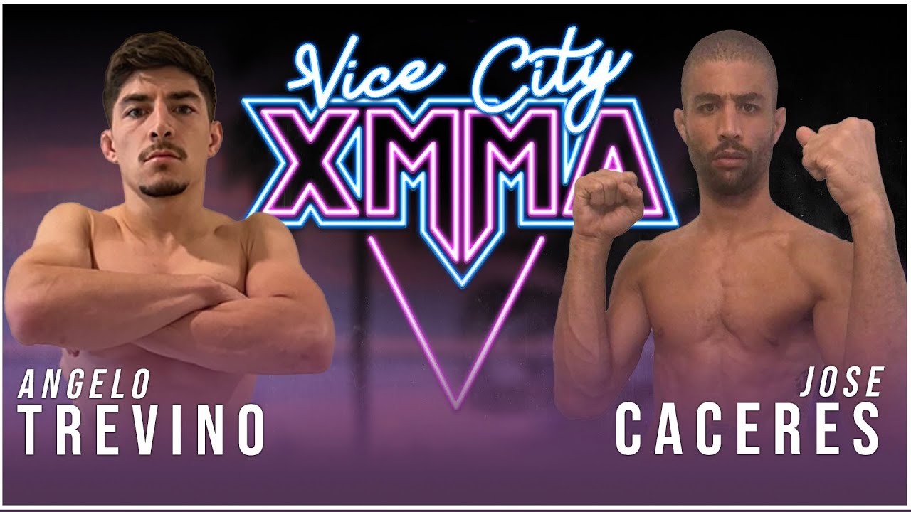 XMMA 3: VICE CITY | ANGELO TREVINO VS JOSE CACERES | Watsco Center - Miami Florida - 10/23/2021