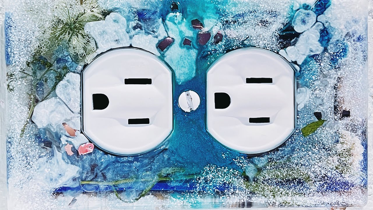 How to Make a Resin Light Switch Wall Plate Outlet Cover