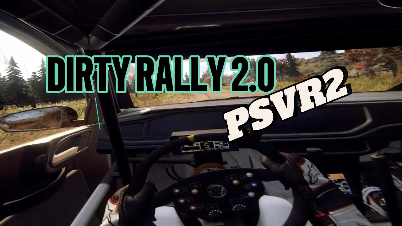 Dirty RALLY 2.0 onboard PSVR 2 PC - Sand