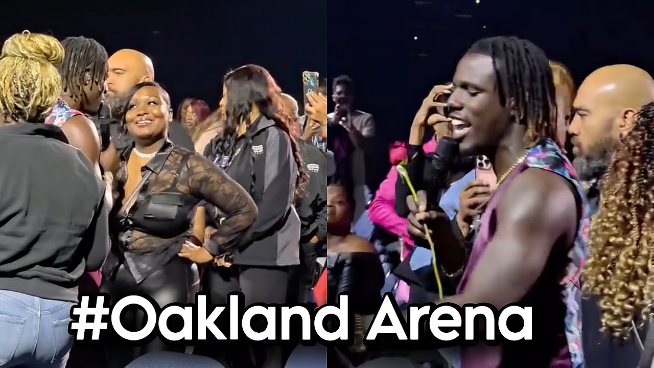 Jamal Roberts Romantic Performance at Oakland Arena, California. The Boy is Mine Tour