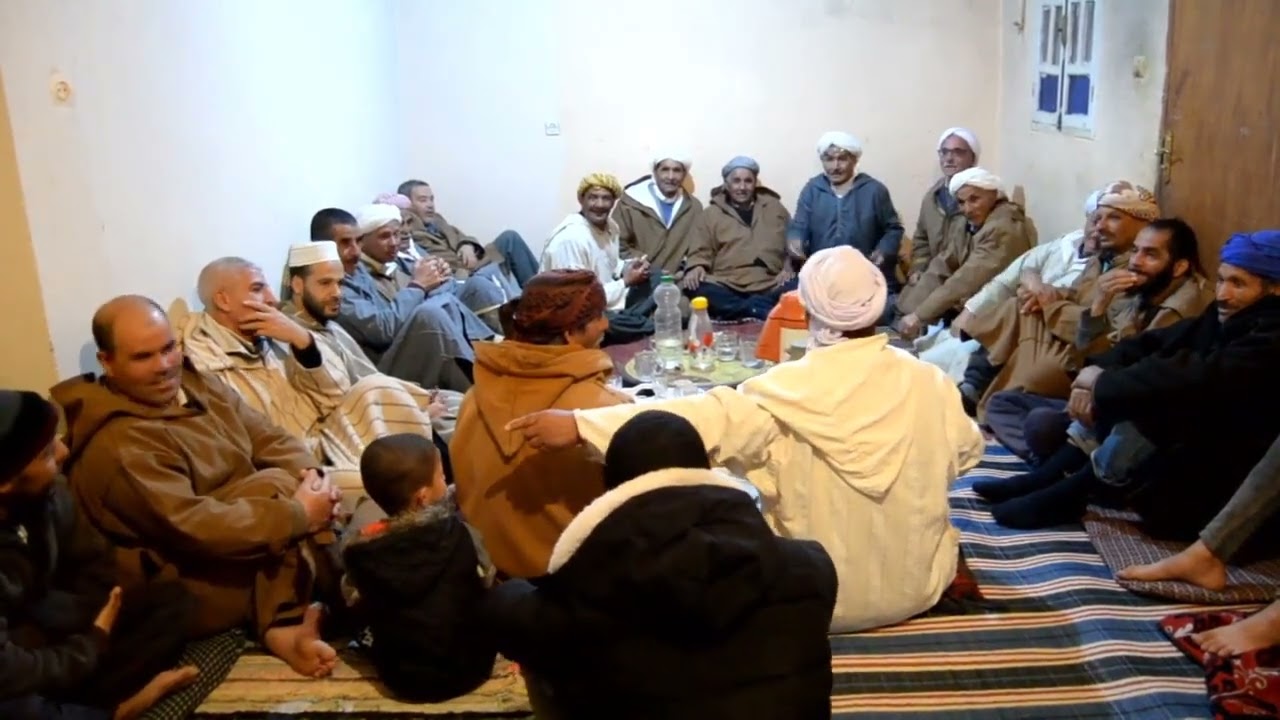 الحضرة في قرية سيدي منصور في لمة الجيران 05.02.2022 02