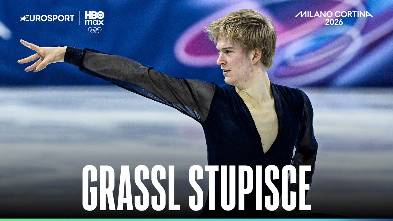 GRASSL FANTASTICO! Quarto dopo il programma corto del singolo maschile | #MilanoCortina2026