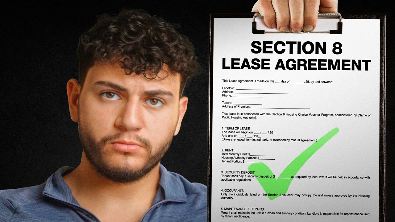 How To PROPERLY Structure A Section 8 Lease Agreement