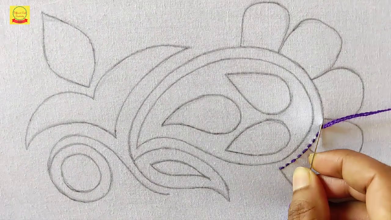 Hand embroidery all over design stitch for dress/nakshi kantha/bedsheet,Kantha stitch all over work
