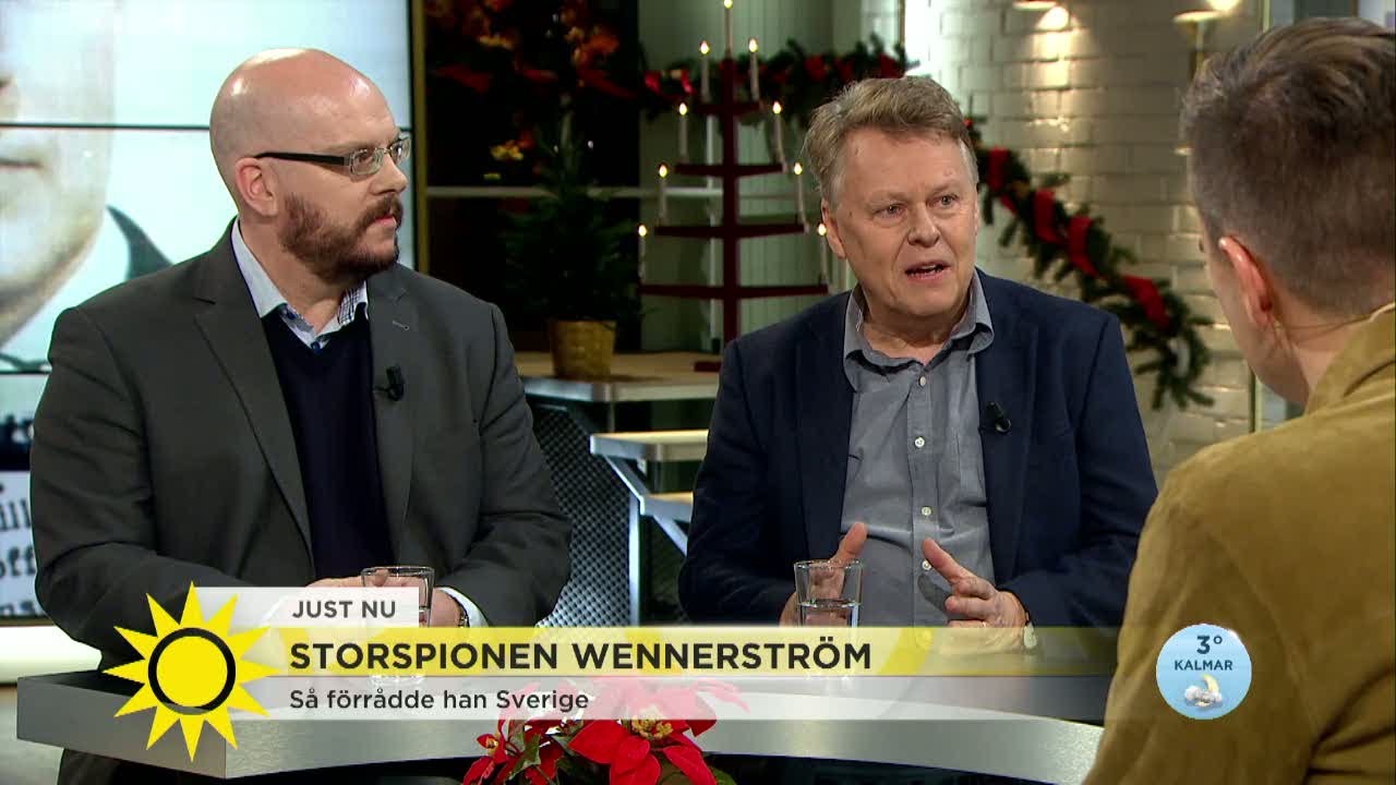 Så förrådde spionen Sverige - Nyhetsmorgon (TV4)