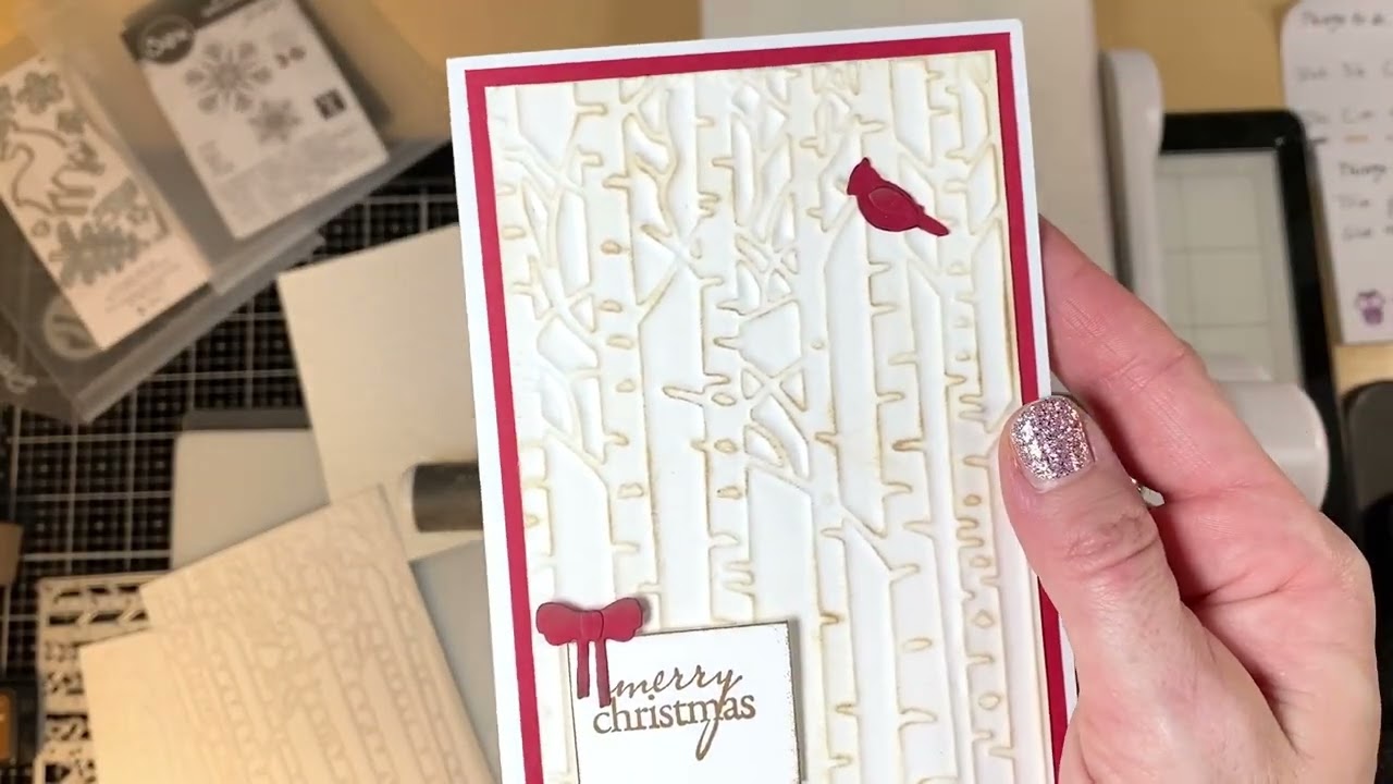 How To Emboss with Die Cuts and Featuring Sizzix Impresslits