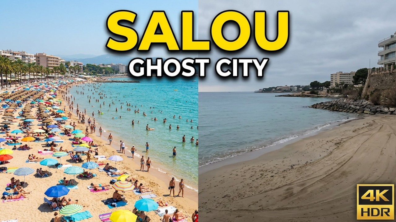 Salou 2026 🇪🇸 | Ghost City Walking Tour – Life Outside Tourist Season
