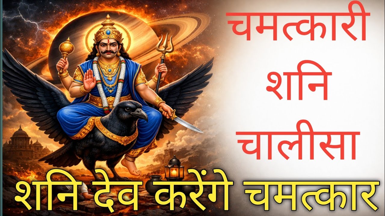 शनिवार को जरूर सुनें – चमत्कारी शनि चालीसा | शनि दोष दूर करने वाला पाठ
