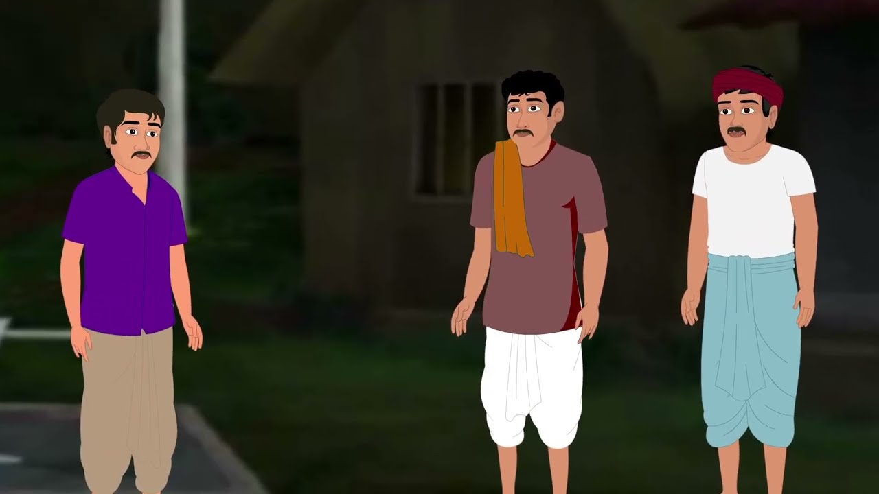 ठंड की वह काली रात | Thand Ki Wo Kaali Raat | Horror story | Bhutiya Kahani | Cartoon Kahani 