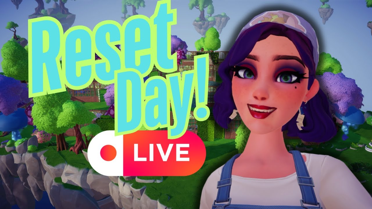 🎥 Reset Day! Let's Work on our Storage Island! | Dreamlight Valley Live