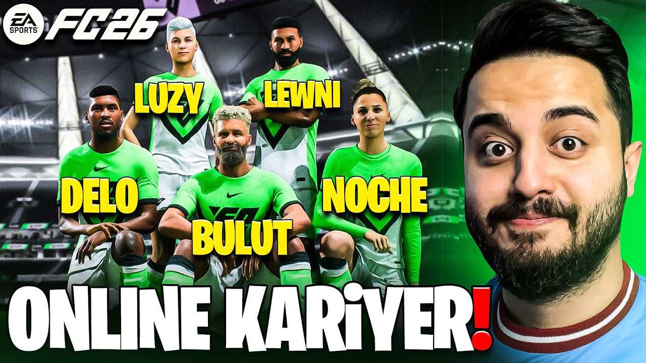 ONLİNE KARİYER BAŞLADIK! SIFIRDAN TAKIM KURDUK! EKİPLE PRO CLUBS #1