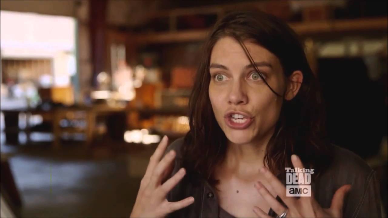 Talking Dead - Lauren Cohan on favourite fan