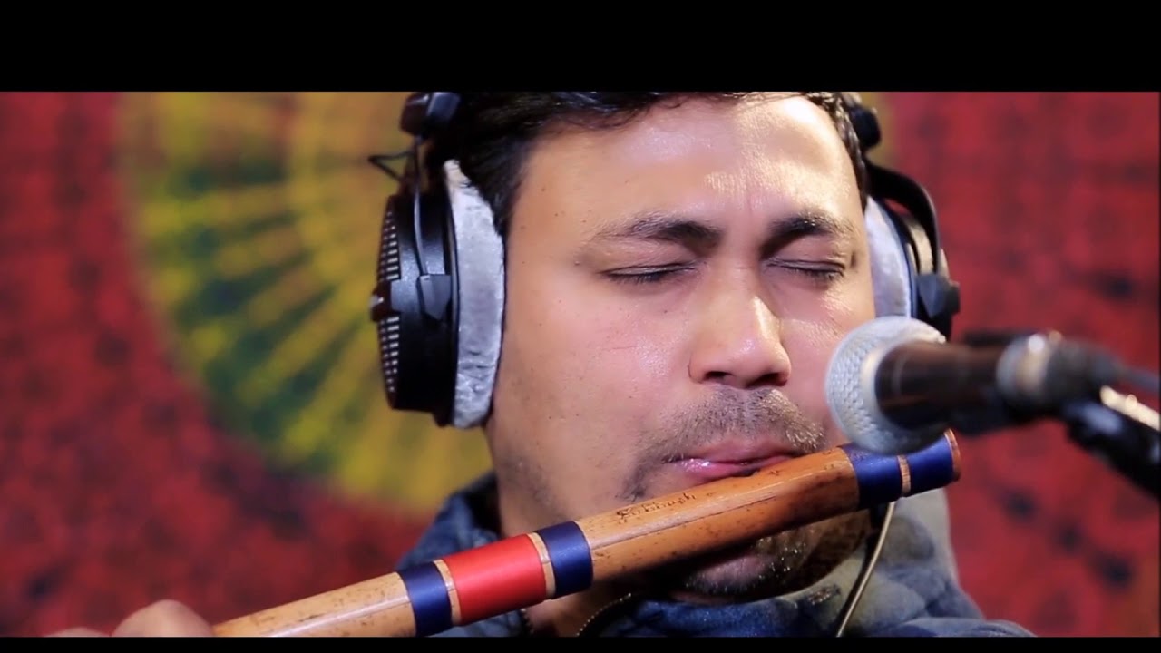 गोपाल देव - बाँसुरी धुन Gopal Dev-Best Nepali Flutist  /Nepali Flute Music/Meditation & Peace music