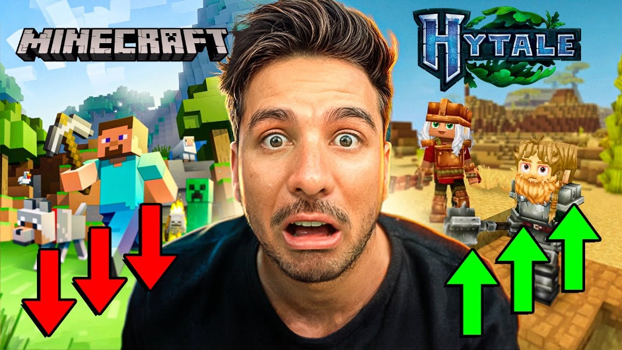 ADEUS MINECRAFT !!  O HYTALE É MUITO MELHOR ?