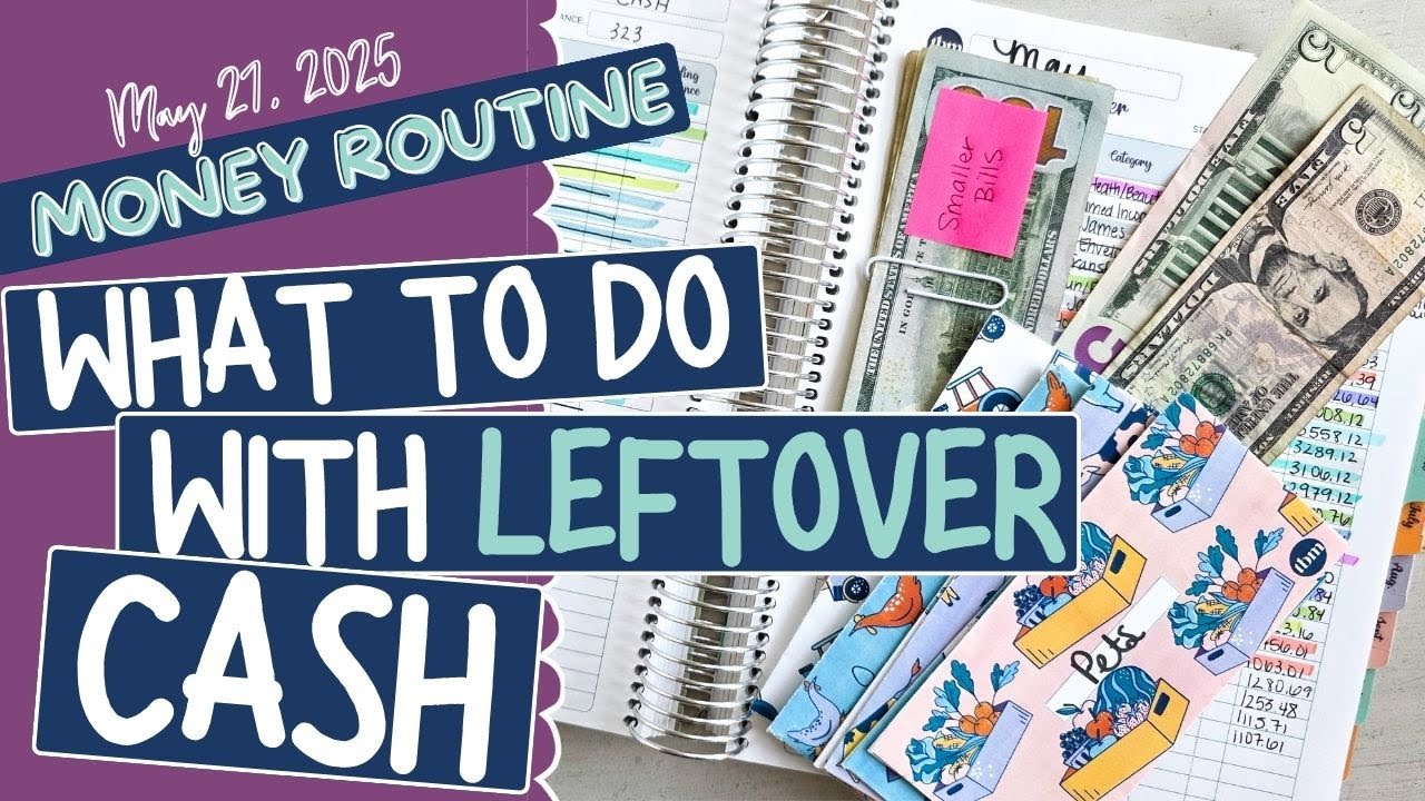 Money Routine | Budget Categories & Leftover Cash
