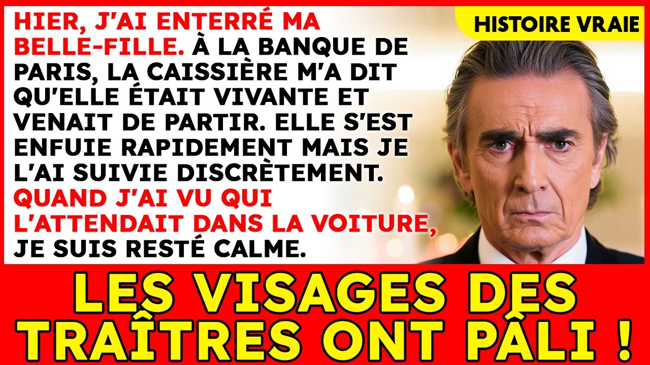 Je Suis Allé Fermer Les Comptes De Ma Belle-Fille Enterrée Hier—Elle Était Vivante ! Je L'Ai Suivie