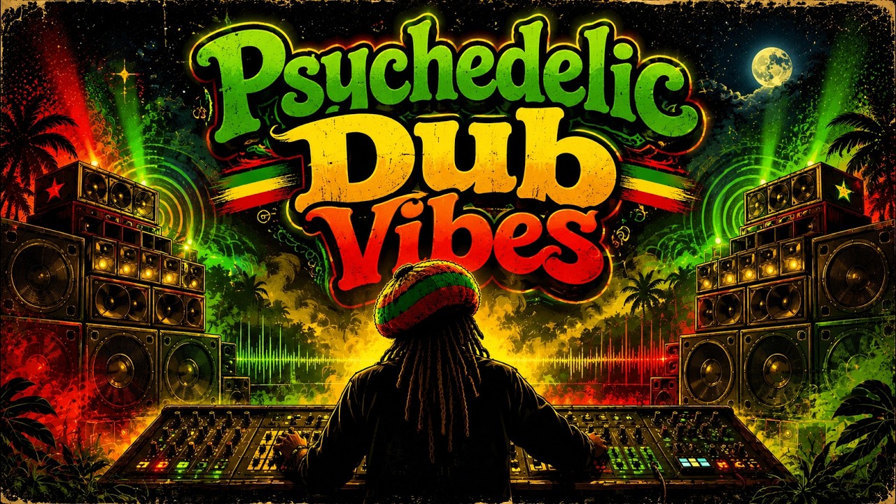 Deep Roots Dub Session 🌿 Reggae Psicod&eacute;lico pra Viajar & Chillin Night