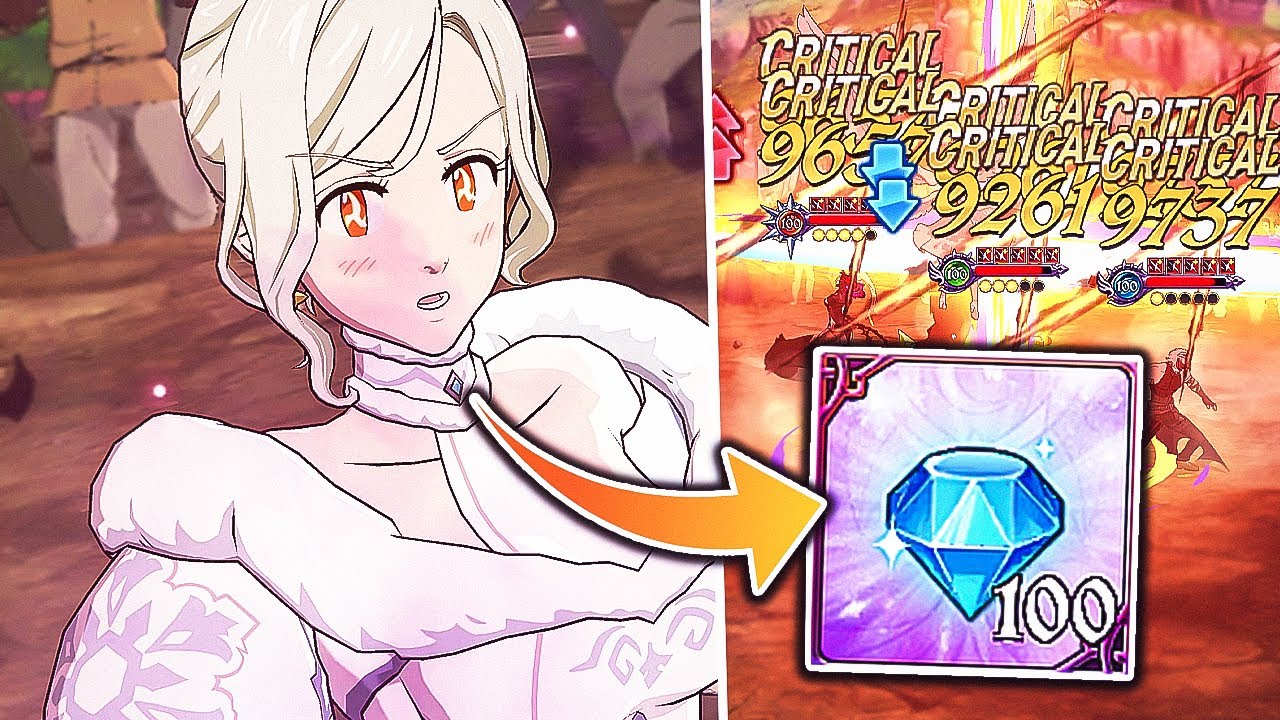 OMG ORIGINAL GODDESS TEAM SUPER BROKEN IN CHAOS PVP!! INSTANT MAX PASSIVE LIZ! [7DS: Grand Cross]