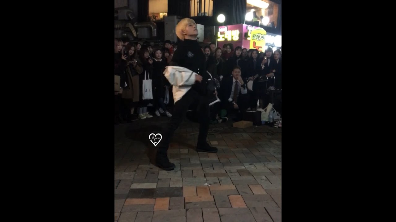 170107 디오비 홍대 공연 이태영-Chris Brown-Sex DOB-Taeyeong