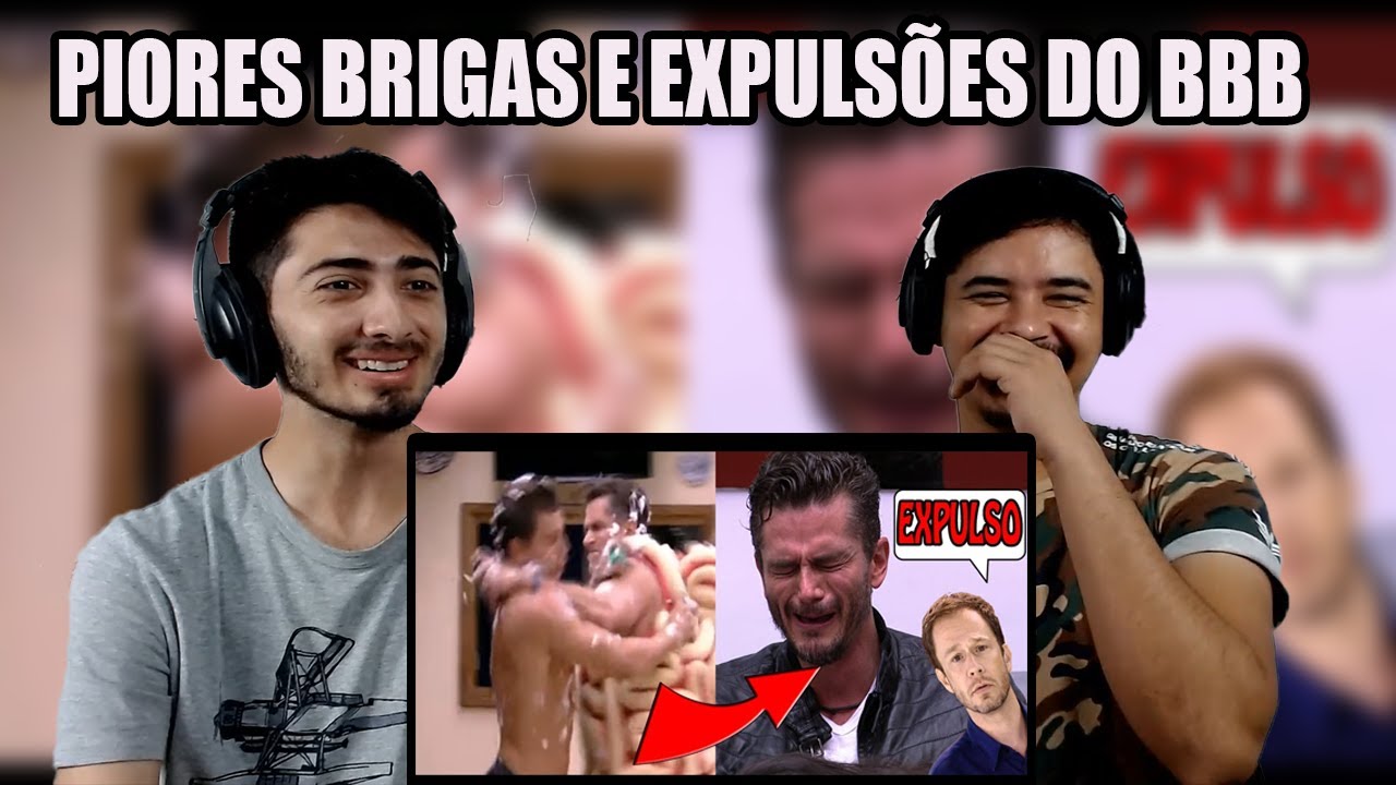REACT 🔴 As Maiores Brigas e Expulsões do BBB! (e o que aconteceu depois com os Participantes!)