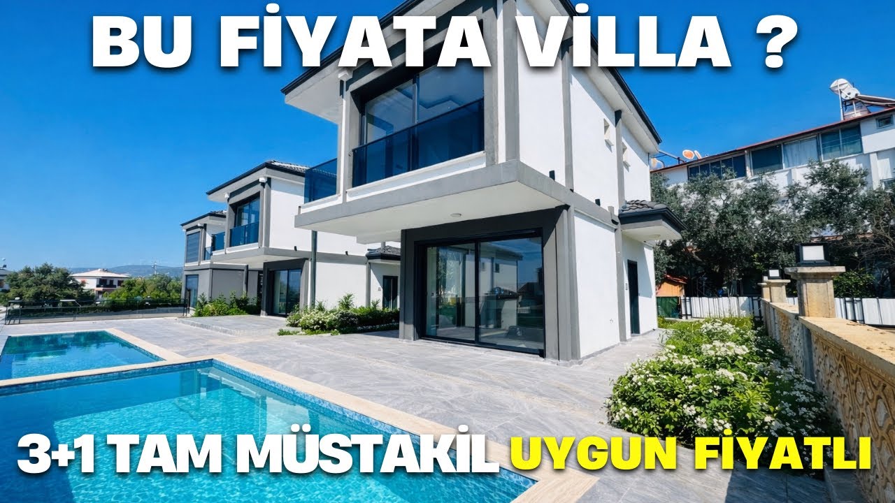 Didim Akbük'te 2+1 Daire Parasına Tam Müstakil Havuzlu Villa FIRSAT 8.000.000 