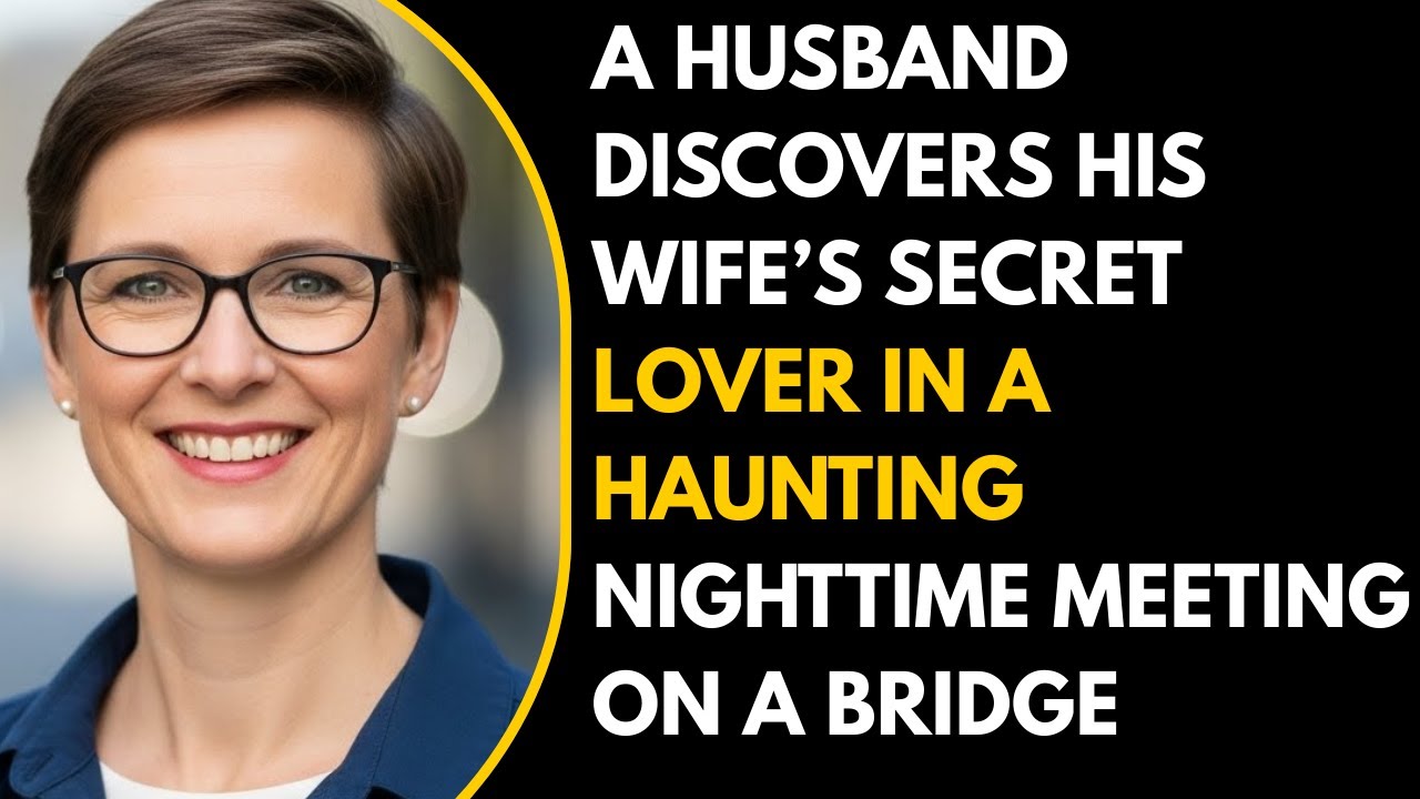 A Husband Discovers His Wife&rsquo;s Secret Lover In A Haunting Nighttime Meeting On A Bridge  #betrayal