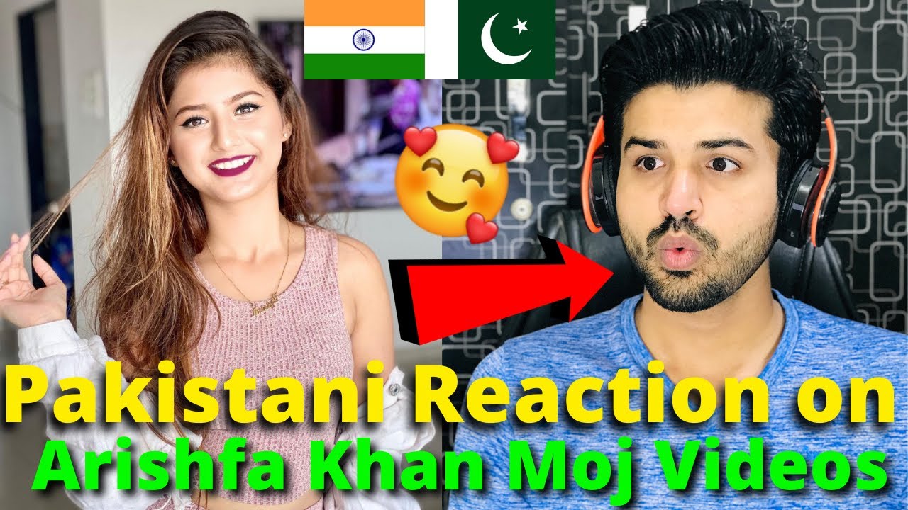 Pakistani React on Arishfa Khan Latest MOJ VIDEOS 2025 | Shayari | Reaction Vlogger