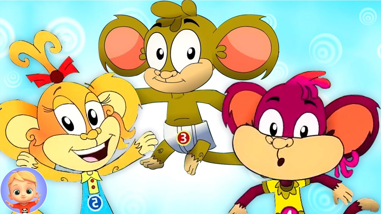 Five Little Monkeys Jumping On The Bed & More Songs for Kids