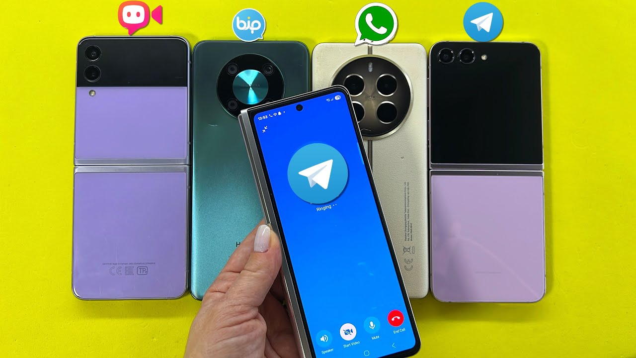 Social Media Telegram + BIP + JusTalk + WhatsApp Incoming Outgoing Call Samsung, Realme, Huawei 