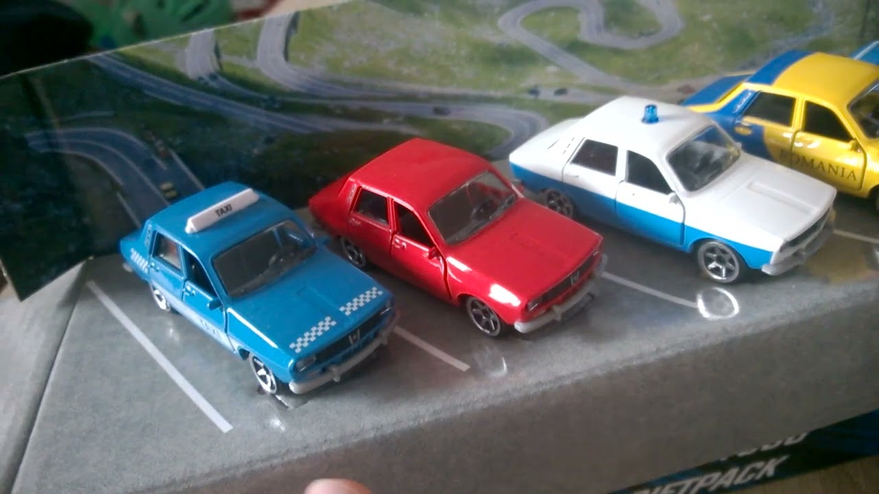 prezentare set 5 majorette - Dacia 1300