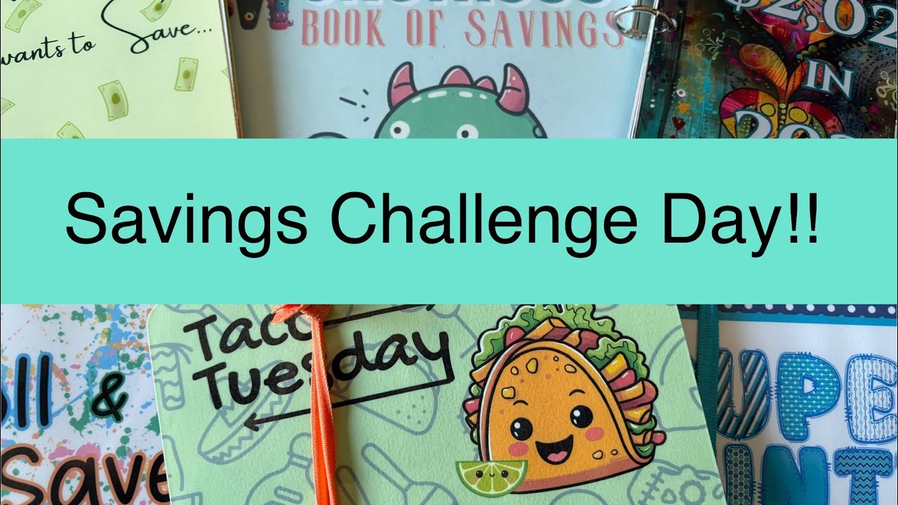 Cash Stuffing Savings Challenges l $180 l Aug W4
