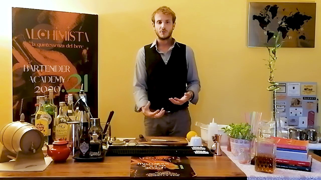 ALCHIMISTA BARTENDER ACADEMY - Corso barman lezione 6 (i distillati)
