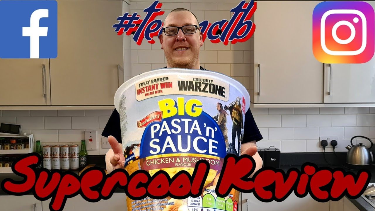 Batchelors BIG Pasta 'n' Sauce | Chicken and Mushroom Flavour | Supercool Review