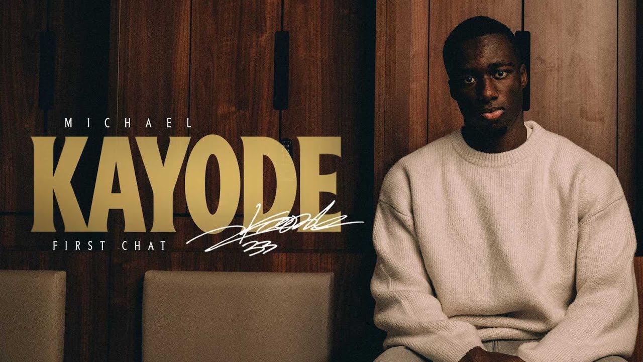 MICHAEL KAYODE is a Bee 🇮🇹✍️ | Kayode's first words as a Brentford player 🗣