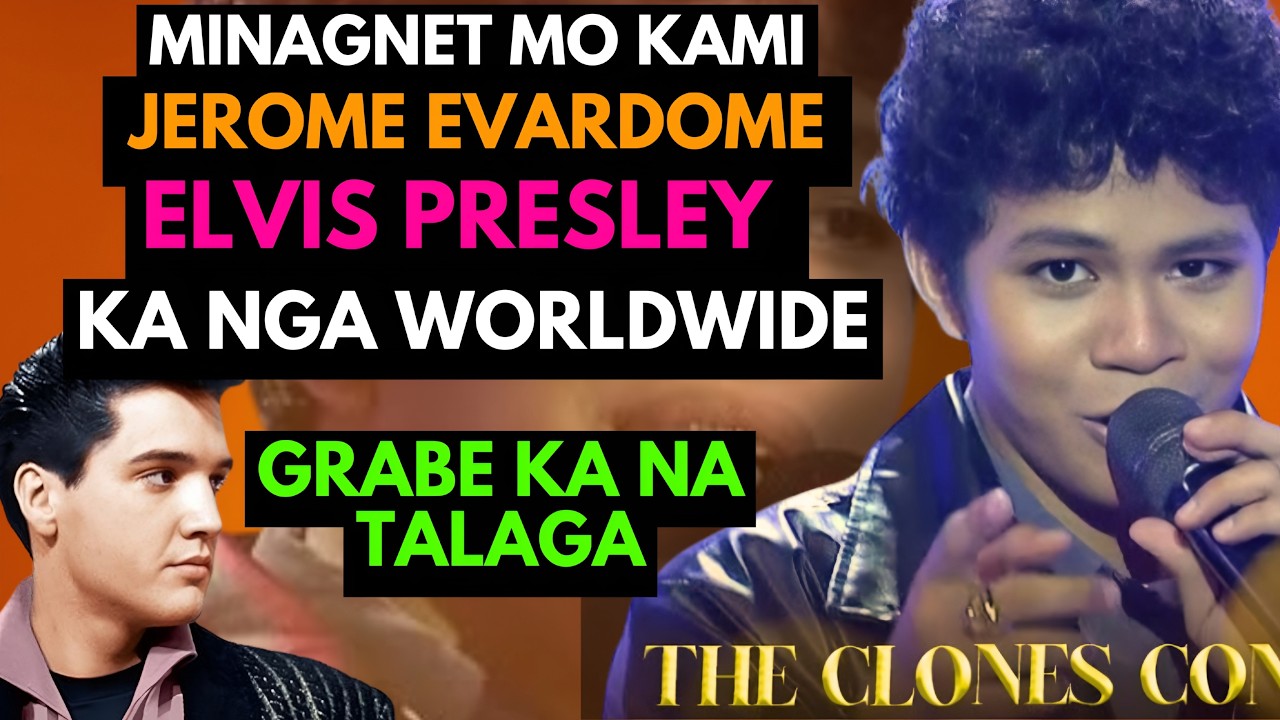 Jerome Ginulat MULI ang BUONG MUNDO  as ELVIS ng PINAS #jeromeevardome #elvispresley #kantakwento