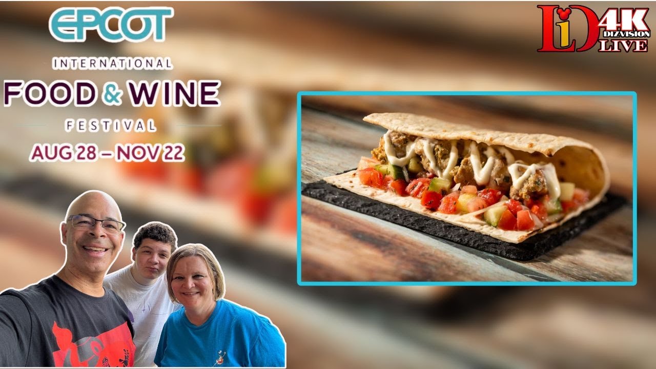 🍷 EPCOT Food & Wine Festival 2025 LIVE | Living in Diz Full Park Experience 🎶✨