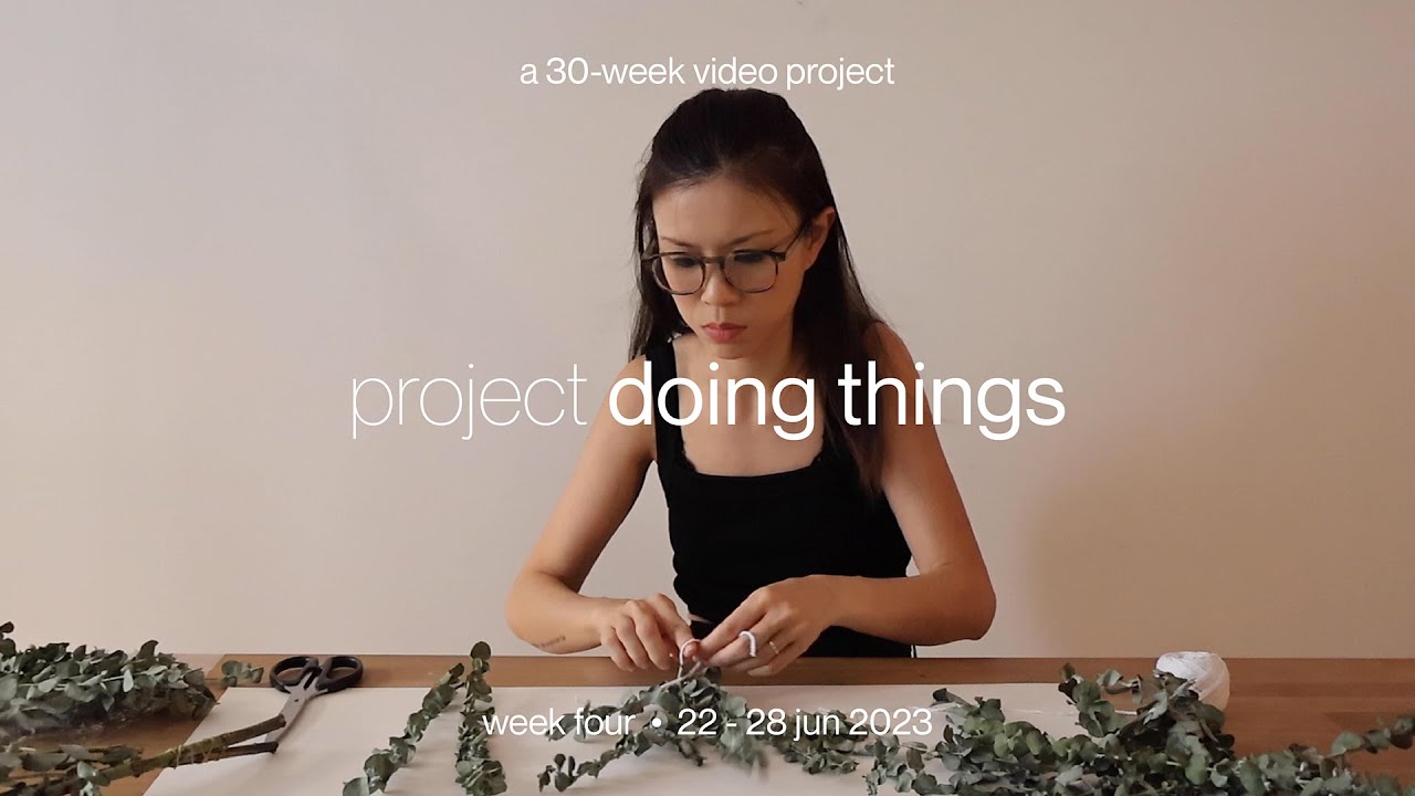 project doing things: week 4 🍄 of meals with friends, fighting the blues, and solo bike rides