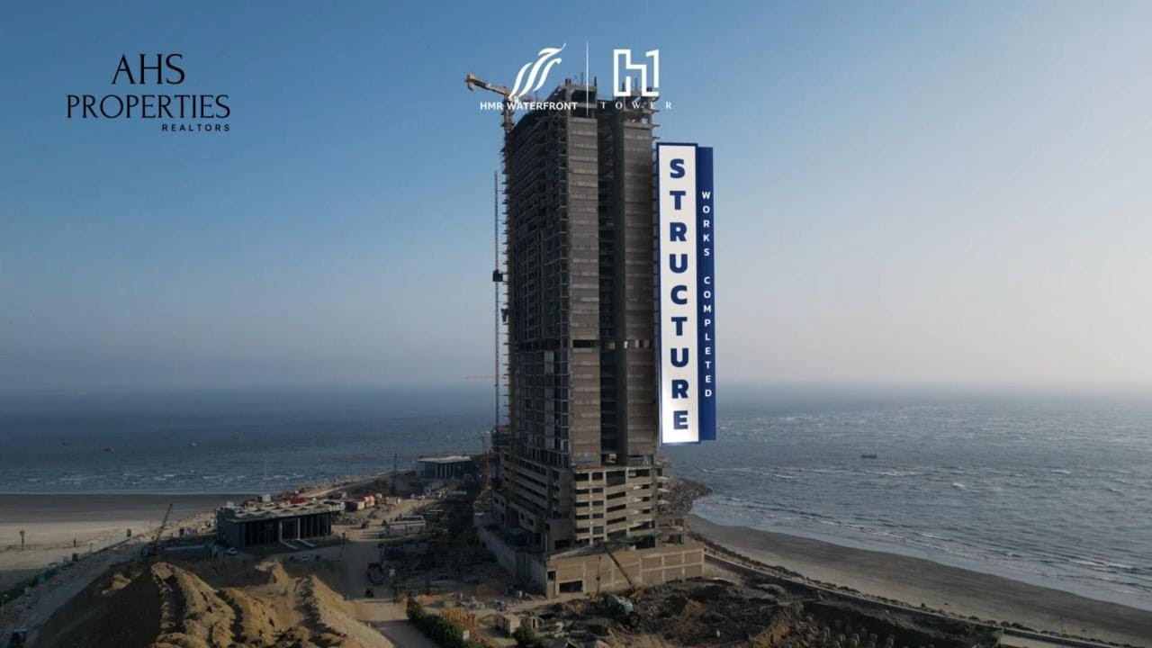 Karachi Beach Front | HMR Water Front | H1 Tower