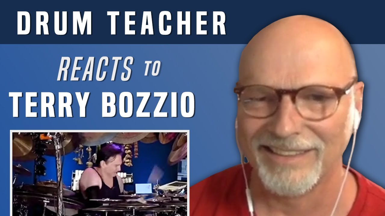 Drum Teacher Reacts to Terry Bozzio - Drum Solo