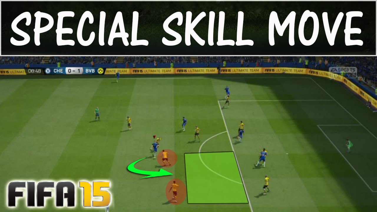FIFA 15 SPECIAL SKILL MOVE TUTORIAL / Advanced Stepover / Best FIFA GUIDE FUT & H2H