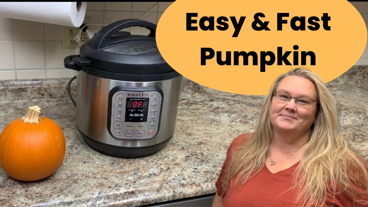 Cook pumpkin in an instant pot | The easiest way to prepare fresh pumpkin for use in other recipes