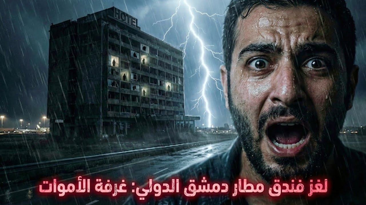 ليلة في فندق الموت على طريق مطار دمشق | قصة رعب تحبس الأنفاس!
